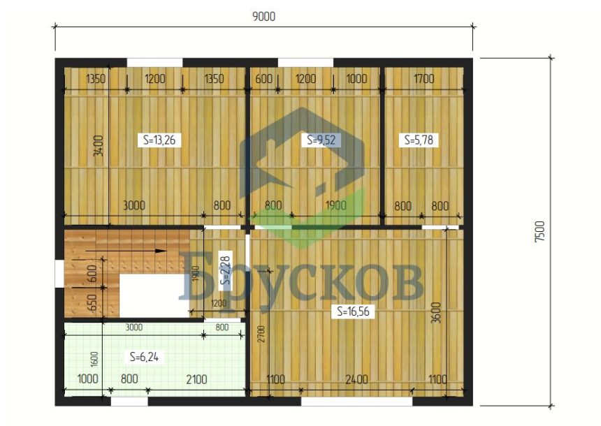строительство дома бруса ключ
